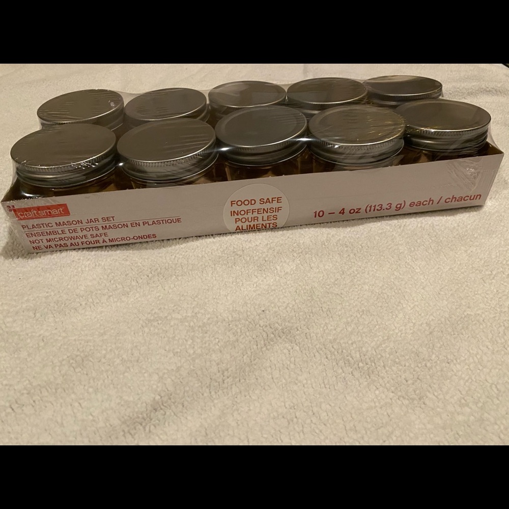 Plastic jars